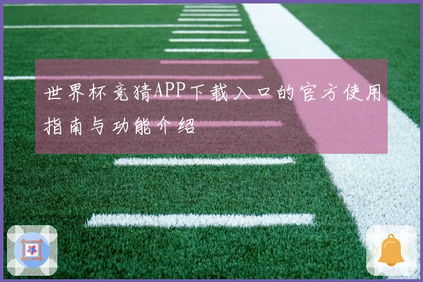 世界杯竞猜APP下载入口的官方使用指南与功能介绍