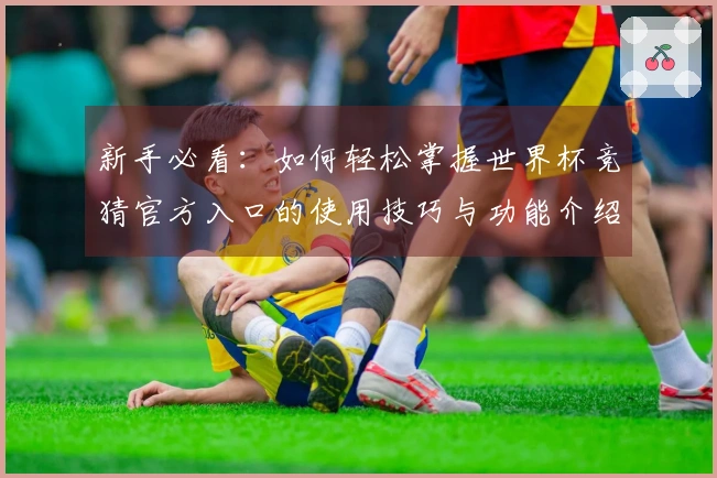 新手必看：如何轻松掌握世界杯竞猜官方入口的使用技巧与功能介绍